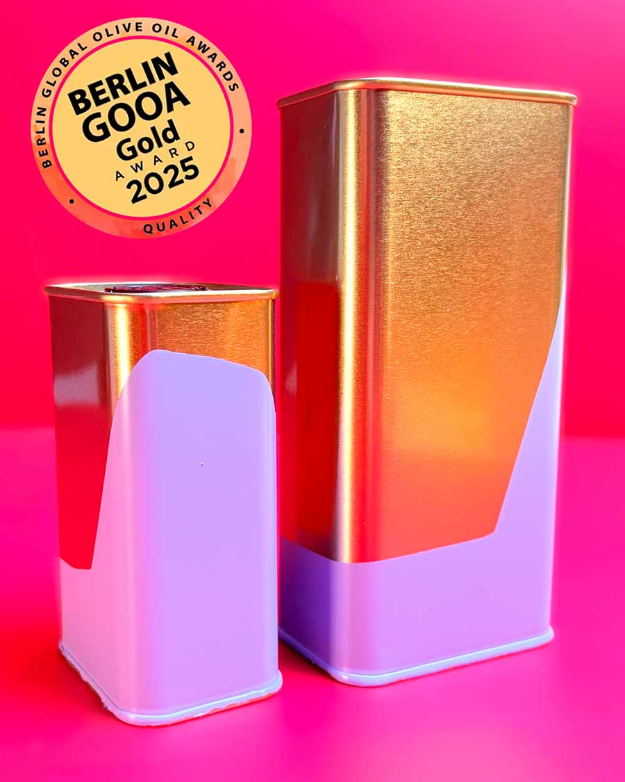 Aove Pipo Aceite artesanal español lata diseño regalo premiado en Berlin