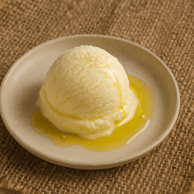 Receta Helado de vainilla y aceite artesanal aove pipo